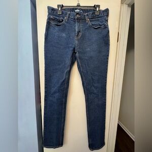 Old Navy Mens Slim Built in Flex Jeans, Size 34 x 34